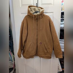 Wrangler Brown Hooded Jacket